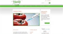 Desktop Screenshot of handylore.com